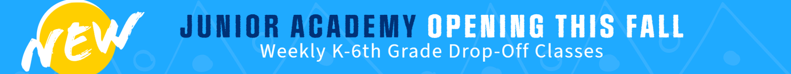 Junior Academy banner