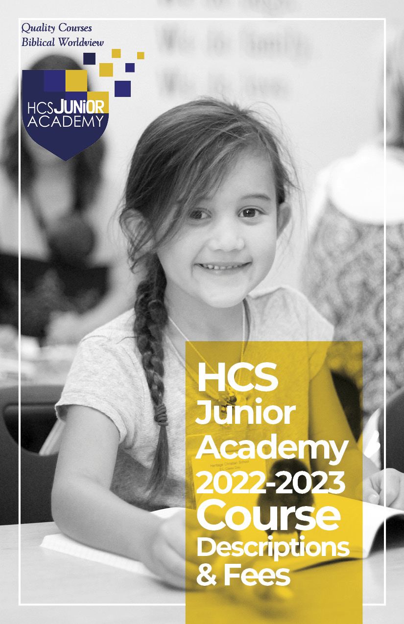 Junior Academy Heritage Christian School